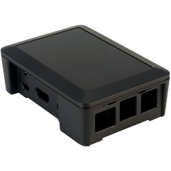 Cyntech RBPLU-BLACK-PI3 Raspberry Pi Model B&#x2B; / pi 2 &amp; pi3 Case in Black