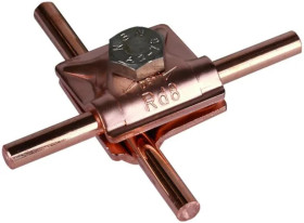 Zacisk uniwersalny MV do drutu 8 mm, Cu 390057