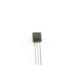 BS170, tranzystor N-MOSFET, 0,5A, 60V, TO-92