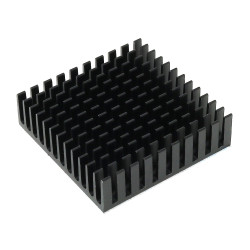 Aluminium Heatsink for NEMA 17 Stepper Motors - Black