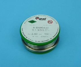 Sn96Ag4 Q 3,00 100g SPOIWO BEZOŁOW.