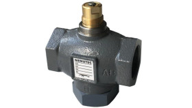 Zawór grzybkowy z przył. gwint 3-drogowy DN40 kvs25 VFZ340