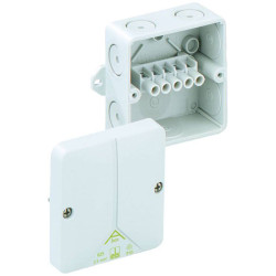 Spelsberg 80540701 Joint Box 93x93x55mm grey IP65 IEC 60670 VDE-tested