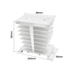 Radiator do przekaźników SSR 10 - 80A