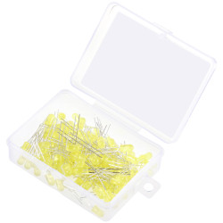 TRU COMPONENTS TC-11441724 LED Yellow Circular Diffused 420 mcd 30&#xB0; 1.8-2.4 V