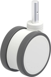 Blickle 935583 LKDH-PATH 125K-ZA51 Podwójna rolka z tworzywa sztucznego Średnica koła: 125 mm Maksymalne obciążenie: 125