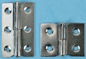 Zawias czołowy Stal długość 30mm Zawias czołowy szerokość 40mm Swobodne wychylanie