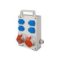 Rozdzielnica siłowa RS przenośna 4x230V 1x16A/5P 1x32A/5P 6214-00 Elektro-Plast