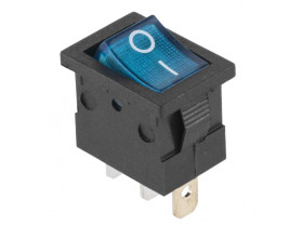 Przełącznik podświetlany MK1011 230V niebieski