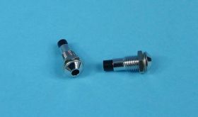 OPRAWKA LED 3mm CHROM.STOŻKOWA