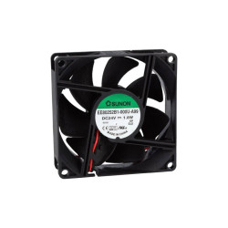 Wentylator 80x25 24V EE80252B1 B kulka 69,6m3/h EE80252B1-A99 sunon