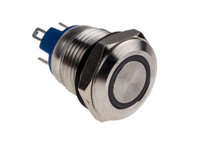 Nasadka przełącznika Chwilowy SPST średnica wycięcia 12mm, montaż panelowy RS PRO