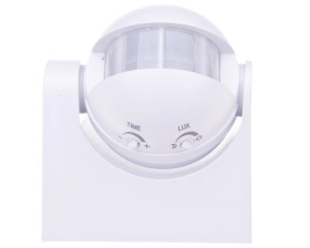 Czujnik ruchu 1200W 180 stopni IP44 biały 5 lat gwarancji OR-CR-201/W