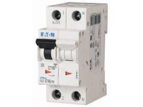 Wyłącznik nadprądowy C 2A 1P+N 15kA FAZ FAZ-C2/1N 278662 EATON