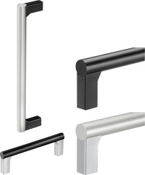 Rohde UR-15.235.B01 czarny, srebrny (D x S x W) 250 x 15 x 43.5 mm 2 szt.