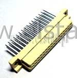 Złącze żeń. ( styk32 2x16 ) L= 13mm prost