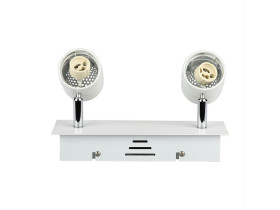 VT-789 Lampa sufitowa trzonek: 2xGU10 biały 3618 V-TAC