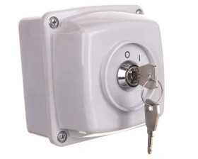 Łącznik krzywkowy z zamkiem 0-I 3P 25A IP44 w obudowie Łuk E25-13z/z 952580