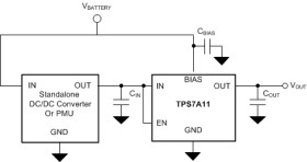 500-mA, low-VIN (0.75-V), ultra-low-IQ, low-dropout voltage regulator with enable