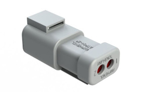 Złącze kabla 2-pinowe Amphenol Industrial -rzędowe Męski 25A ATP Połączenie zagniatane Złącze samochodowe