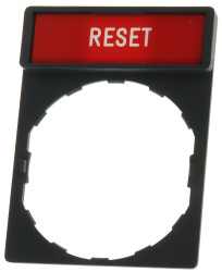 Tabliczka informacyjna, Schneider Electric, seria Harmony XB