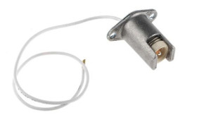 Oprawa lampy, 1-Pin, typ żarówki: Halogen, Aluminium, 2,5 kW, 10 A, 250 V