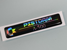 Amiga 500 Pistorm holo black