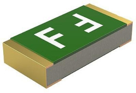 SMD fuse 1.6 x 0.8 mm, 2 A, FF, 63 V (DC), 32 V (AC), 50 A breaking capacity, 3412.0119.22