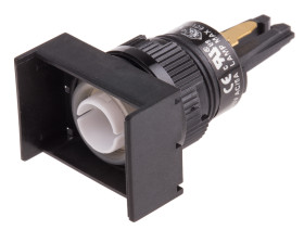 Nasadka przełącznika Zatrzaskowy średnica wycięcia 16mm, montaż panelowy RS PRO