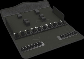 05136470001 Textile Box, leer, 302 x 126 x 50 mm