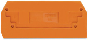 End/Intermediate plate for terminal block, 282-328