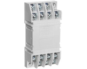 Gniazdo zatablicowe do przekaźnika R15 4P GZ14Z 858866