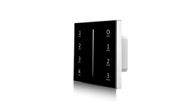 Panel Led Naścienny Skydance - Mono - 4 Strefowy - 230Vac - T11-1(B)