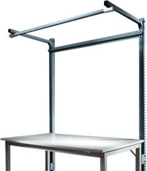 Manuflex ZB3853.7016 Portal o budowie z wysięgnikiem DLA UNIVERSAL + PROFI specjalna podstawa, wysokość użytkowa 1500 mm