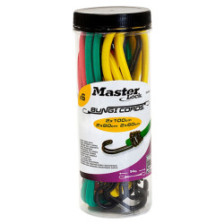 Master Lock 3040EURDAT Bungee Jar 6 Pieces