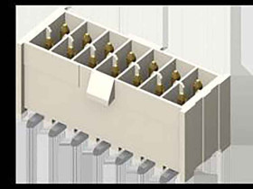 Wtyk PCB 6-pinowe raster: 2.54mm -rzędowe Samtec Przewlekany 675.0 V , 954.0 V dc