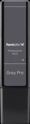 RS-F2-PRGR-01 Synthetic resin for 3D printing, Grey Pro, 1 l, for Form 2/3/3B