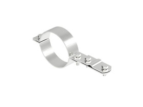 NI uchwyt do rury spustowej fi 90 skręcany nierdzewny 96410905 ELKO-BIS