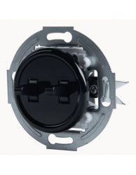 LOFT WŁĄCZNIK STERUJĄCY ROLETAMI CZARNY JLM BEZ RAMKI