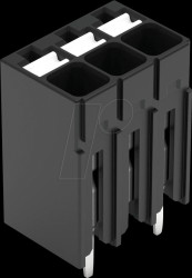 2086-1123 THR PCB terminal block, push-button, 1.5 mm², 3-pin