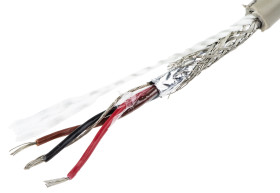 Kabel do transmisji danych 0,35 mm² 3 -rdzeniowy Ekranowany 22 AWG AWG PVC 300 V