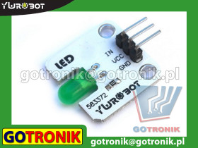 Moduł z diodą LED zieloną