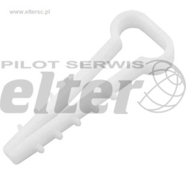 Uchwyt kabla szybkiego montażu płaski 2x2,5mm