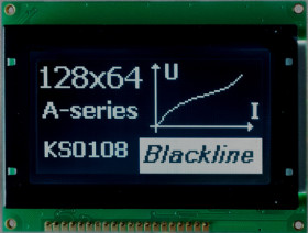 LCD-AG-128064A-DIW W/KK E6