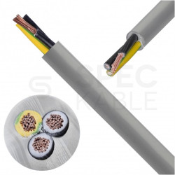 Kabel sterowniczy BiT 500 H 3x2,5mm2 szary 300/500V numerowany bezhalogenowy B2ca linka Bitner