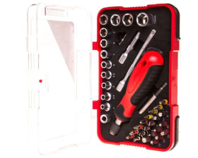 Zestaw narzędzi Modeco Expert MN-14-205 /39 szt. – opakowanie plastikowe – 1 szt./