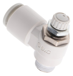 Regulator przepływu SMC Gwintowany Regulator prędkości AS