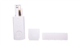 Lewostronny Element Zasilający Dla Połączenia Zasilania Z Zaślepką Biały...