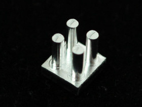 Adafruit Aluminum SMT Heat Sink - 0.27"x0.27" square