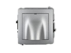 DECO Wypust kablowy srebrny metalik 7DWPK KARLIK